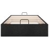 vidaXL Osmanský rám postele bez matrací černá 90x200 cm textil