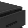 vidaXL Komoda se zásuvkami černá 70x41x56 cm kompozitní dřevo