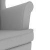 vidaXL Křeslo obláčkově šedé 74 x 84 x 100 cm textil
