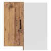 vidaXL Kuchyňská nástěnná rohová skříňka "Kalmar" starého dřeva