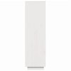 vidaXL Skříň highboard bílá 89x34x116,5 cm masivní borové dřevo