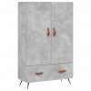 vidaXL Skříň highboard betonově šedá 69,5x31x115 cm kompozitní dřevo