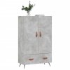 vidaXL Skříň highboard betonově šedá 69,5x31x115 cm kompozitní dřevo