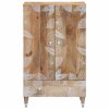 vidaXL Skříň highboard 60x33,5x100 cm masivní mangovníkové dřevo