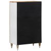 vidaXL Skříň highboard 60x33,5x100 cm masivní mangovníkové dřevo