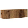 vidaXL Nástěnné TV skříňky 3 ks starého dřeva kompozitní dřevo