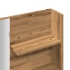 vidaXL Toaletní stolek se zrcadlem dub artisan 74,5 x 40 x 141 cm