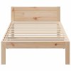 vidaXL Postel bez matrace 90 x 200 cm masivní borovice