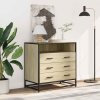 vidaXL Komoda se zásuvkami sonoma dub 70x41x70 cm kompozitní dřevo