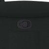 vidaXL Zvedací polohovací křeslo černé textil