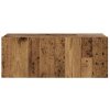 vidaXL Nástěnné TV skříňky 6 ks Old Wood kompozitní