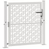 vidaXL Zahradní brána 100 x 100 cm odolná ocel s křížovým designem