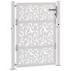 vidaXL Zahradní brána 100 x 125 cm, ocelový design s povětrnostními vlivy