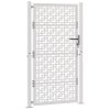 vidaXL Zahradní brána 100 x 175 cm odolná ocel s křížovým designem