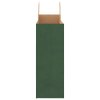 vidaXL Papírové tašky 250 ks s uchy zelené 32x17x44 cm