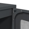 vidaXL Příborník antracitový 100,5x39x107 cm ocel válcovaná za studena