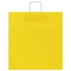 vidaXL Papírové tašky 250 ks s uchy Žlutá 45x17x48 cm