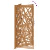 vidaXL Zahradní branka 105 x 205 cm odolná ocel, lehký design