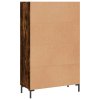 vidaXL Skříň highboard kouřový dub 69,5 x 31 x 115 cm kompozitní dřevo