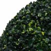 vidaXL Umělé buxus koule s LED světly 2 ks zelené 52 cm