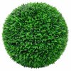 vidaXL Umělé buxus koule s LED světly 2 ks zelené 55 cm
