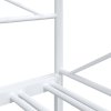 vidaXL Lehátko bez matrace 90x200 cm Bílá ocel