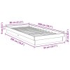 vidaXL Rám postele bez matrace 80x200 cm dubový masiv