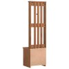 vidaXL Předsíňový strom SANDNES 45x40x159,5 cm Borovicový masiv