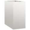 vidaXL Truhlík 40x80x80 cm nerezová ocel