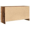 vidaXL TV stolek old wood 100x35x54 cm kompozitní dřevo