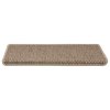 vidaXL Samolepicí rohože na schody Sisal-Look 30 ks 65x21x4 cm Písek
