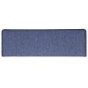 vidaXL Schodové rohože 30 ks 65 x 21 x 4 cm modré s obdélníkovým okrajem