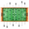 vidaXL Skládací stolní fotbal 121 x 61 x 80 cm světle hnědý