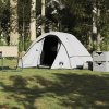 vidaXL Camping Stan Cabin pro 4 osoby bílá zatemňovací nepromokavý