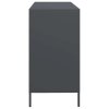 vidaXL Příborník antracitový 135x39x73,5 cm ocel válcovaná za studena