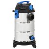 vidaXL Vysavač na suché a mokré vysávání 1 200 W 30 l stříbrný