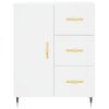 vidaXL Skříň highboard bílá 69,5 x 34 x 180 cm kompozitní dřevo