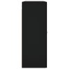 vidaXL Nástěnná skříňka černá 69,5 x 34 x 90 cm