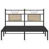 vidaXL Rám postele bez matrace dub sonoma 137x190 cm kompozitní dřevo