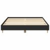 vidaXL Rám postele bez matrace černý 150x200 cm Technické dřevo