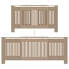 vidaXL Kryt na radiátor MDF 205 cm