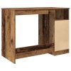 vidaXL Psací stůl old wood 102x76x50 cm kompozitní dřevo