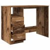 vidaXL Psací stůl old wood 102x76x50 cm kompozitní dřevo