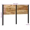 vidaXL Čelo postele 160 cm z masivního dřeva Mango a železa