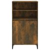 vidaXL Skříň highboard kouřový dub 60 x 36 x 110 cm kompozitní dřevo