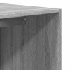 vidaXL Šatní skříň šedá sonoma 80 x 50 x 200 cm kompozitní dřevo