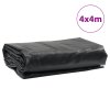 vidaXL Plachta antracitová 4 x 4 m 650 g/m²