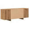 vidaXL TV skříňka dub artisan 130 x 35 x 50 cm kompozitní dřevo
