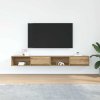 vidaXL TV skříňky 2 ks Dub Artisan 100x31x25,5 cm Dřevěné konstrukce