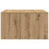 vidaXL Konferenční stolek se zásuvkami Řemeslnický dub 70,5x70x40 cm
